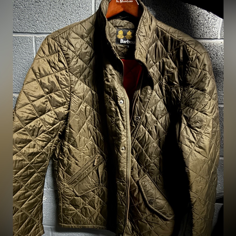 Men’s Quilted Barbour Jacket